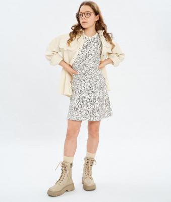 Платье детское 123BBGB50050204 белый, 152 – фото 6