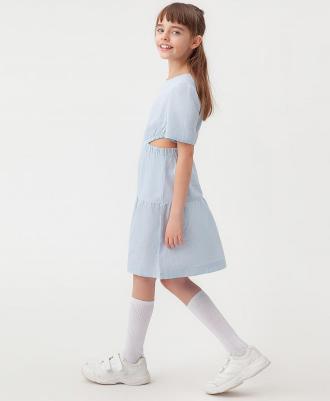 Платье детское 123BBGJC25061813 голубой, 134 – фото 4