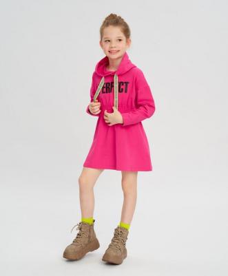 Платье детское 123BBGMC50061200, цвет розовый, размер 116 – фото 1