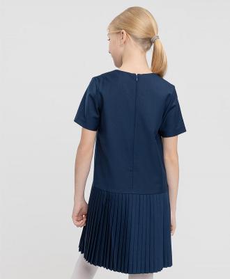 Платье детское 222BBGS25031000 цв. синий р. 128 – фото 2