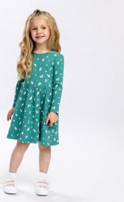 Платье детское 223BBGMC50014818, зеленый, 98 – фото 1