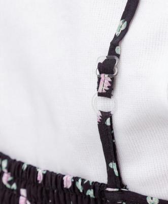 Платье, хлопок, флористический принт, размер 122, мультиколор – фото 3