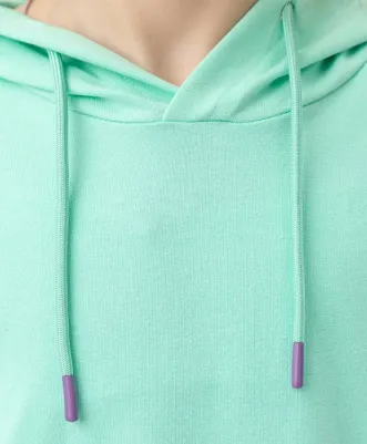 Платье из плотного трикотажа салатовое 222BBGF50011800 р.98 – фото 4