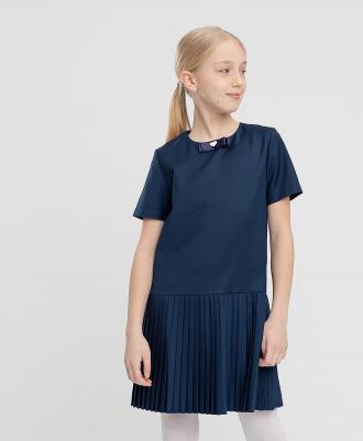 Платье синее 164 – фото 5