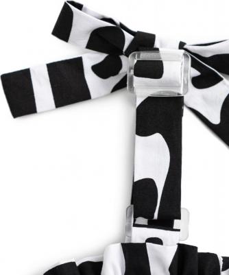 Сарафан 124BBGF25030213, черно-белый, 152 – фото 4