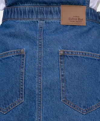 Сарафан детский 122BBGJC2503D200 цв. синий р. 146 – фото 3