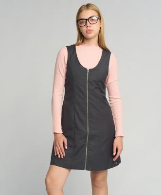 Сарафан детский 222BBGS25010100 цв. серый р. 122 – фото 6