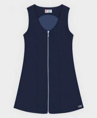 Сарафан детский 222BBGS25011000 цв. синий р. 128 – фото 6