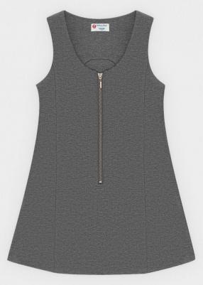 Сарафан детский 222BBGS50020100 цв. серый р. 134 – фото 6