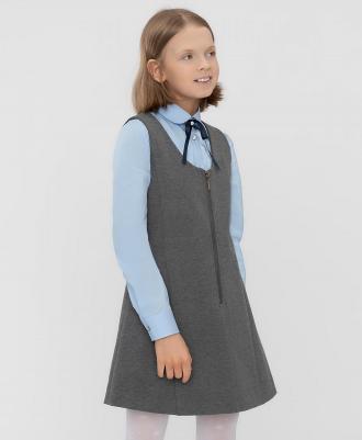 Сарафан детский 222BBGS50020100 цв. серый р. 134