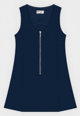 Сарафан детский 222BBGS50021000 цв. синий р. 158 – фото 4