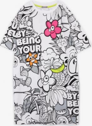 Платье 12408GJC5006, белый, 158