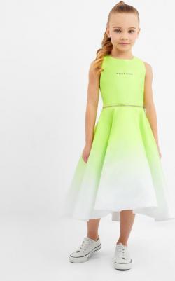 Платье 124GPGMC2503, зеленый, 98 – фото 4