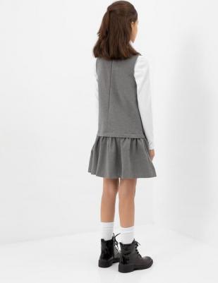 Сарафан детский 200GSGC5002 цв. серый р. 152 – фото 4