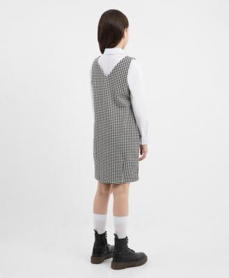 Сарафан детский 224GSGJC5001, черно-белый, 140 – фото 2