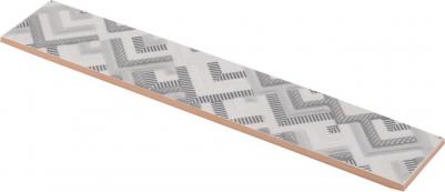 Бордюр керамический Axima Наварра G Люкс 038166 6 х 30 см серый (1629473512) – фото 2