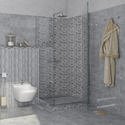 Бордюр керамический Axima Наварра G Люкс 038166 6 х 30 см серый (1629473512) – фото 7