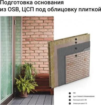 Клей U-300 MaxiFlex суперэластичный плиточный 25 кг – фото 5
