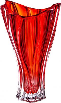 Ваза Aurum-Crystal s.r.o. Plantica red 32 см