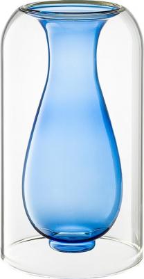 Ваза Muse 22см, индиго – фото 2
