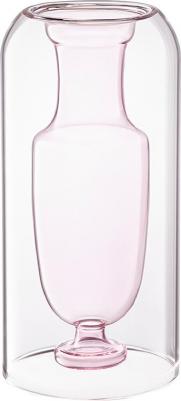 Ваза Muse 25см, цвет нежно-розовый