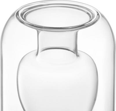 Ваза Muse, модель BB0000857, представляет собой элегантное изделие из стекла, которое станет стильным дополнением интерьера. Прозрачный цвет вазы – фото 1