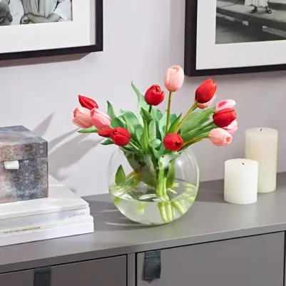 Ваза "Шаровая" горл. d-13.5см, 18х16 см, 3л 2068 4607032393269 – фото 3