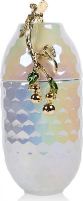 Ваза с крышкой 16x12x30см