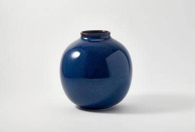 Ваза Nature, 18 см, темно-синяя – фото 5