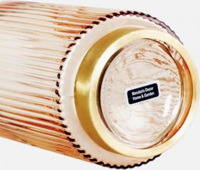 Стеклянная ваза для цветов и сухоцветов декор дома 4630153413646 – фото 1