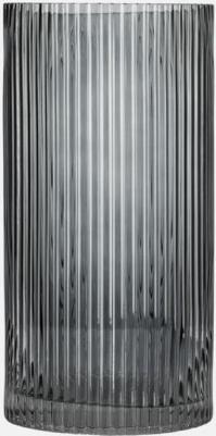 Ваза для цветов и сухоцветов стеклянная декоративная 2 литра – фото 2