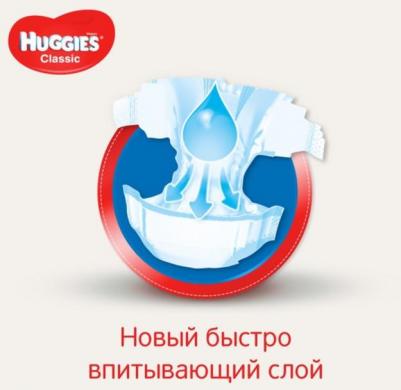 подгузники Classic 4-9 кг (16 шт) – фото 11