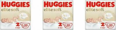подгузники Elite Soft 4-6 кг (20 шт) – фото 2
