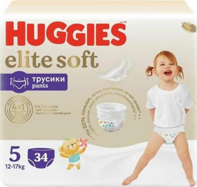 трусики Elite Soft 12-17 кг (34 шт) – фото 1