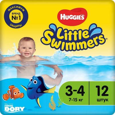 трусики Little Swimmers 7-15 кг (12 шт)