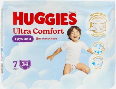 трусики Ultra Comfort 17+ кг (34 шт)