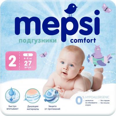 подгузники 4-9 кг (27 шт)