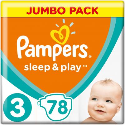 подгузники Sleep & Play 4-9 кг (78 шт) – фото 17