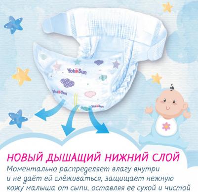 подгузники 0-6 кг (82 шт) – фото 1