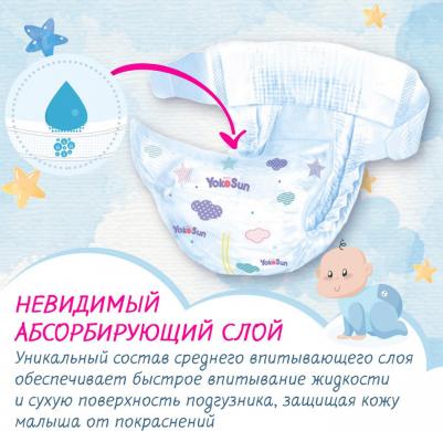 подгузники 0-6 кг (82 шт) – фото 7