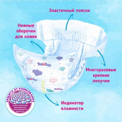 подгузники 5-10 кг (62 шт) – фото 13