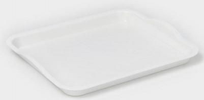 Поднос универсальный малый 25х29 см (белый) – фото 4