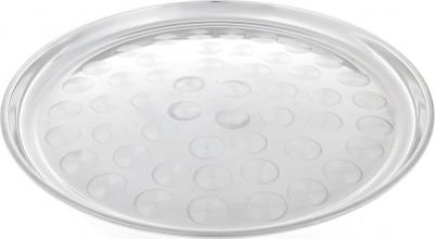 Поднос Поднос круглый 40см, нерж. сталь 833-028 – фото 1