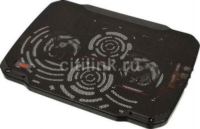 Подставка для ноутбука BU-LCP156-B208 15.6"355x260x21мм 2xUSB 2x 80ммFAN 560г металлическая – фото 3