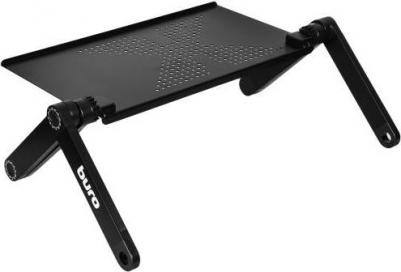 Стол для ноутбука Buro BU-804 столешница металл черный 48x26см – фото 1