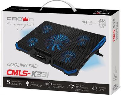 Подставка для ноутбука CMLS-k331 BLUE – фото 3