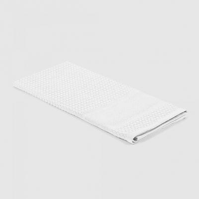 Полотенце кухонное вафля белый 45х70 см – фото 1