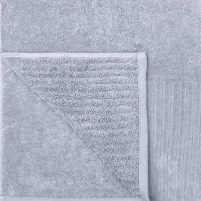 Махровое полотенце Cascata светло-серое 50х90 см – фото 1