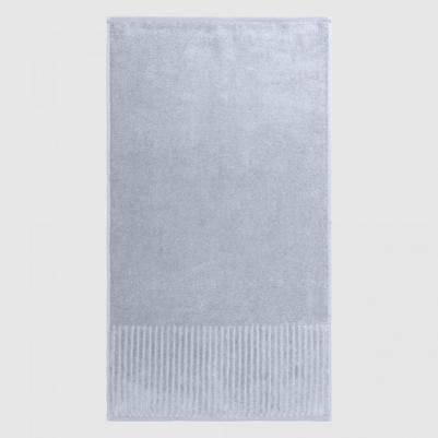 Махровое полотенце Cascata светло-серое 50х90 см – фото 5