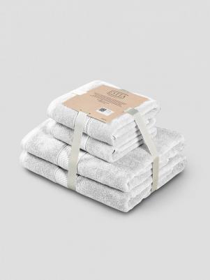 Комплект полотенец Мартос Бел 50Х80-2/70Х130-2, 100% Хлопок, 500 Г/М2